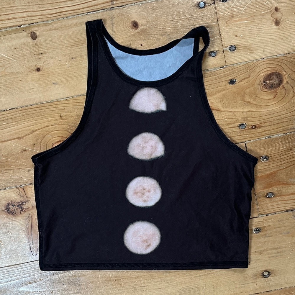 Teeki Yoga Moon Phase Crop Tank Top